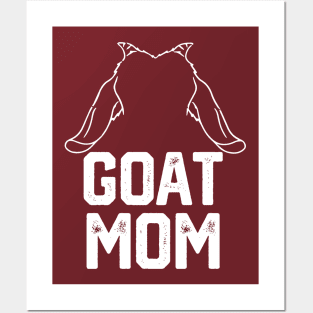 Goat mom Posters and Art